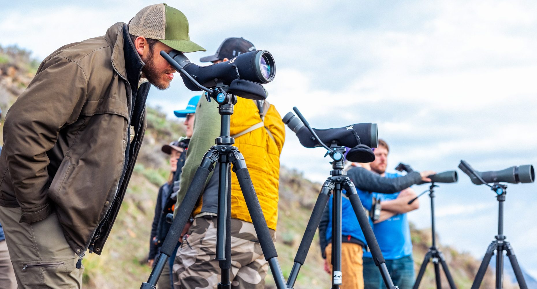 Yellowstone Wild Naturalist Guides in Training in Yellowstone National Park